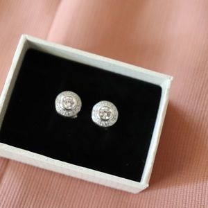 Lord & Taylor Silver Earrings